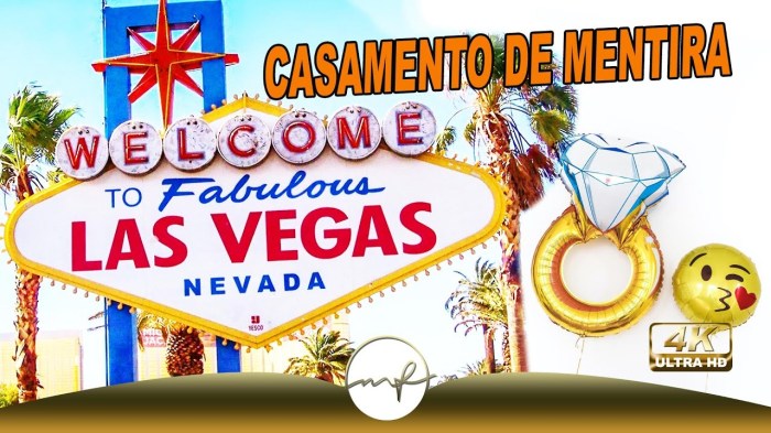 Casarse en las vegas de mentira